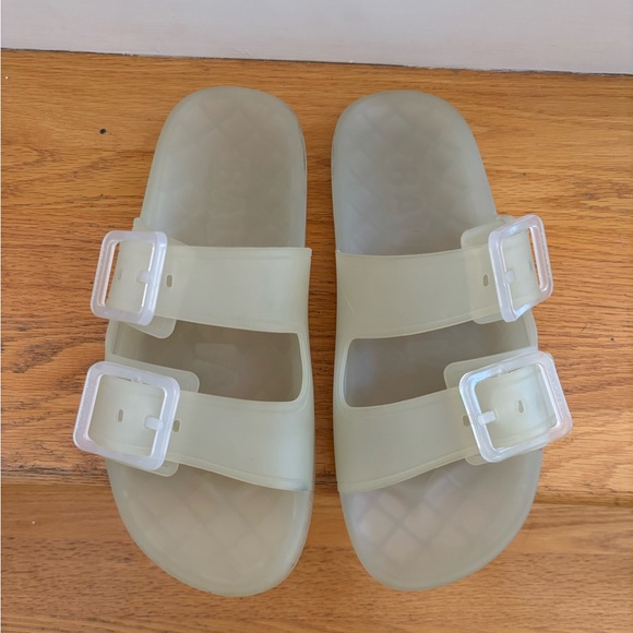 Balenciaga Mallorca Transparent Sandals with Belt Buckles. Made in Italy. Size38 - Picture 1 of 8